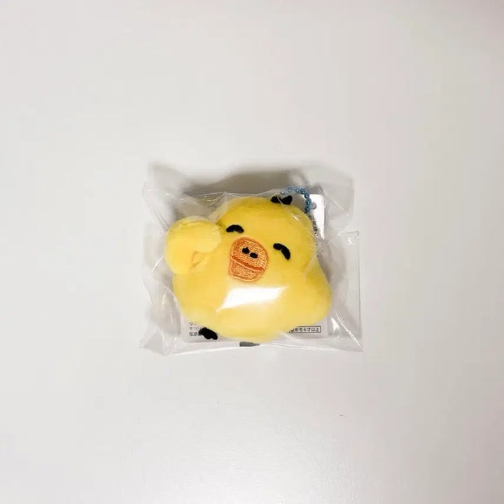 [BUNJANG] Rilakkuma Kiiroitori Mascot Badge / 리락쿠마 유루유루 키이로이토리 볼체인 뱃지 마스코트 인형