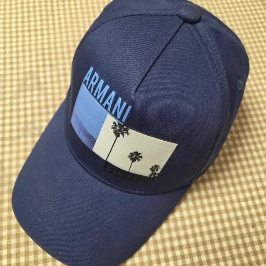 [BUNJANG] ARMANI Navy Ball Cap / ARMANI 네이비 볼캡 모자 아르마니 알마니