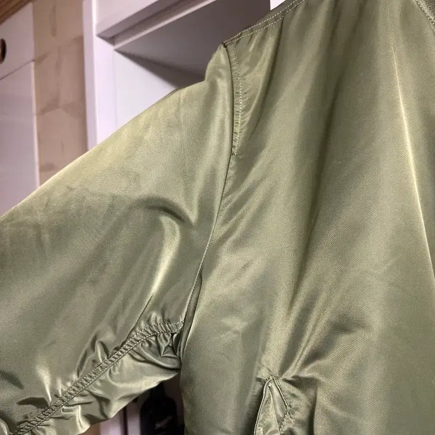 [BUNJANG] MA-1 Regular Sage Green Jacket / (XL) 알파인더스트리 ma-1 레귤러 세이지그린