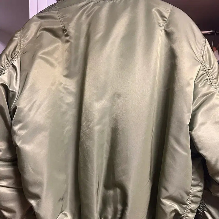 [BUNJANG] MA-1 Regular Sage Green Jacket / (XL) 알파인더스트리 ma-1 레귤러 세이지그린