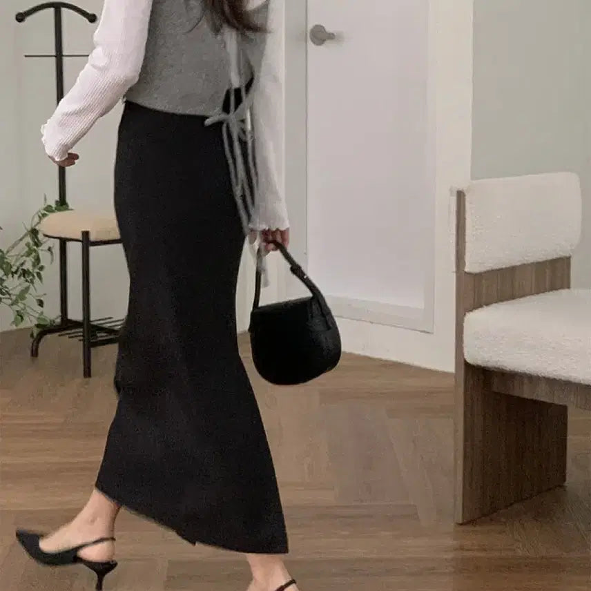 [BUNJANG] Slowlist Elte Belt Set Skirt / [슬로우리스트 MADE]엘트 벨트세트 스커트 치마