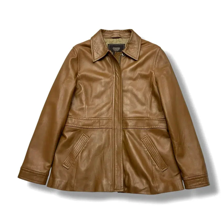 [BUNJANG] COACH Vintage Real Leather Jacket / COACH 올드 코치 빈티지 리얼레더 가죽자켓