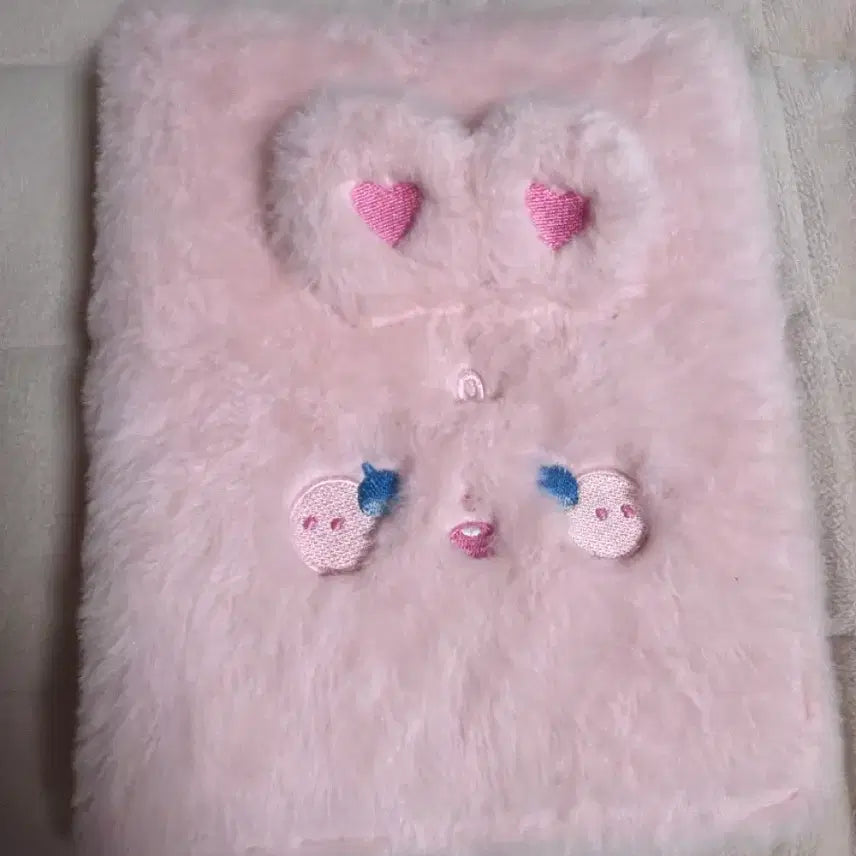 [BUNJANG] Rabbit Fur Binder / 토끼 털 바인더