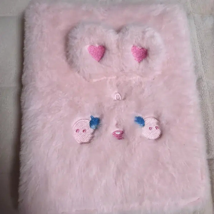 [BUNJANG] Rabbit Fur Binder / 토끼 털 바인더