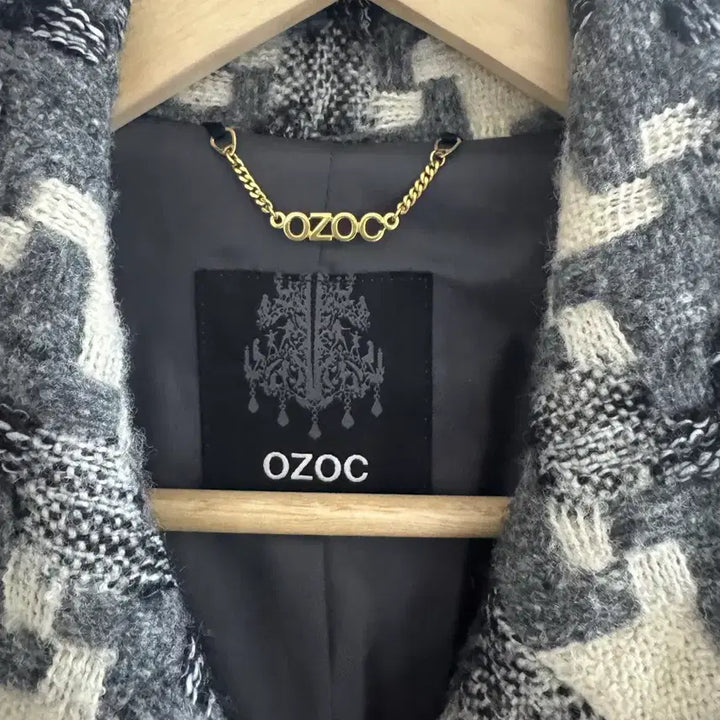 [BUNJANG] OZOC Houndstooth Check Jacket (Size 55) / OZOC 하운드투스 체크 자켓 55