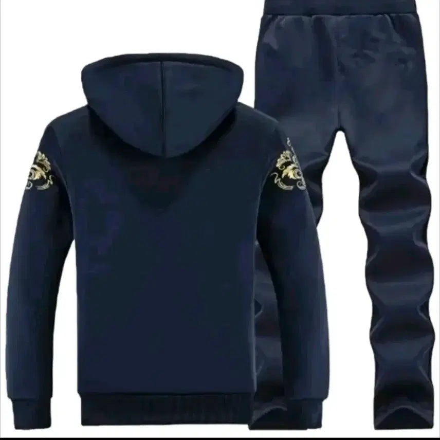 [BUNJANG] Men's Fleece Lined Training Suit Set / 기모 안감 트레이닝복 세트 남성105