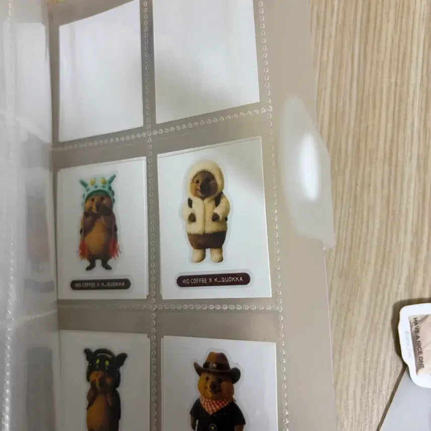 [BUNJANG] Kim Hamzzi & Kim Quokka Sticker Bundle / 한정판 김햄찌 띠부씰 전종, 김쿼카 띠부씰 전종 스티커는 덤