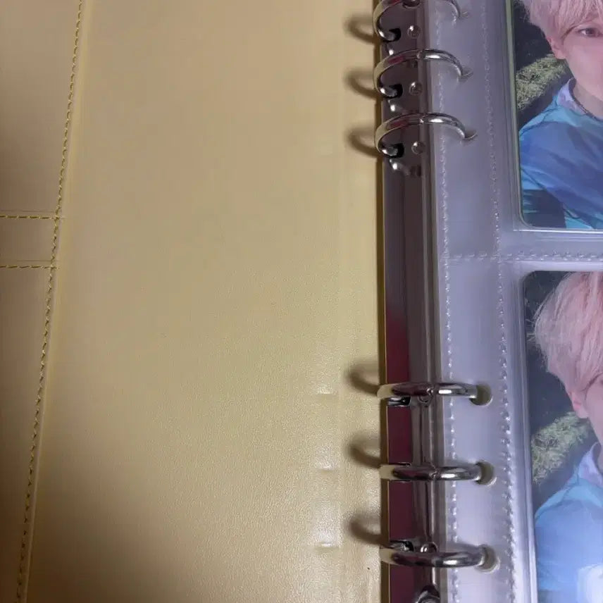 [BUNJANG] Fromis_9 Macaron Binder Yellow / 프롬아블 마카롱 바인더 옐로우 네고가능