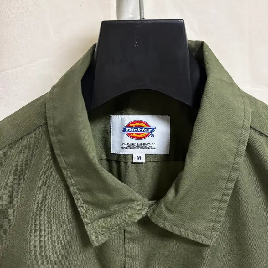 [SOLD OUT] 디키즈 오리엔탈 드래곤 자수 워크셔츠 / 카키, M