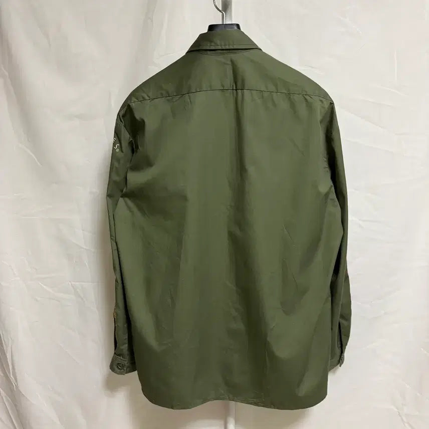 [SOLD OUT] 디키즈 오리엔탈 드래곤 자수 워크셔츠 / 카키, M