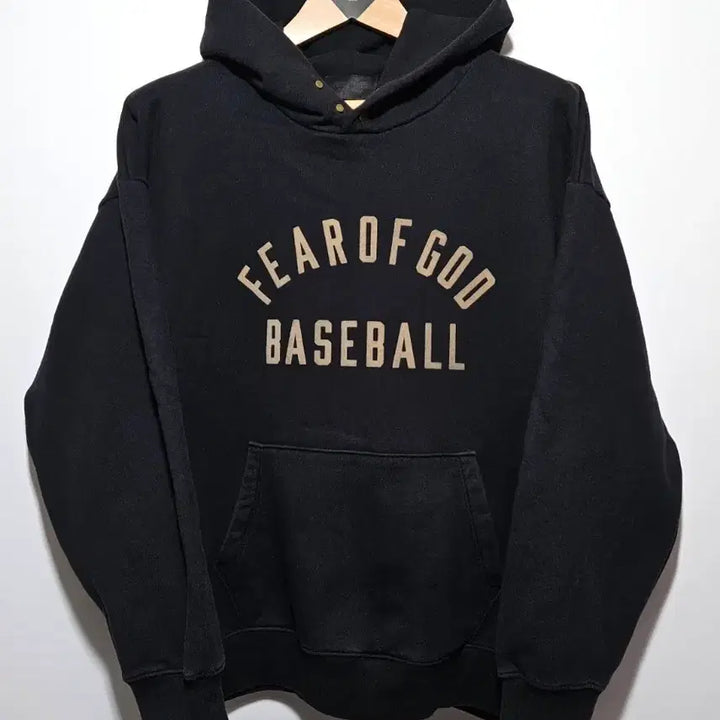 [BUNJANG] Fear of God 7th Collection Baseball Hoodie (L) / 피어 오브 갓 7 Th 컬렉션 베이스볼 후드 (L)