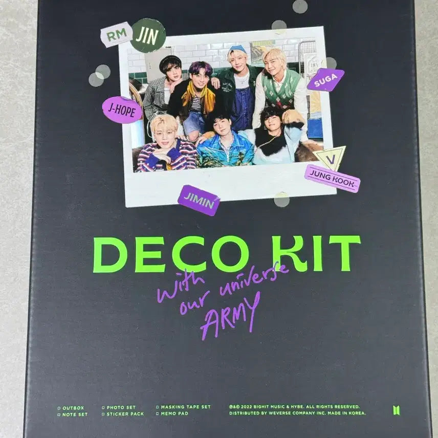 [BUNJANG] BTS Deco Kit / 방탄소년단 데코키트