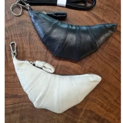 [BUNJANG] Diplat Mini Croissant Pouch Keyring / 디플랫 미니 크로와상 파우치 키링