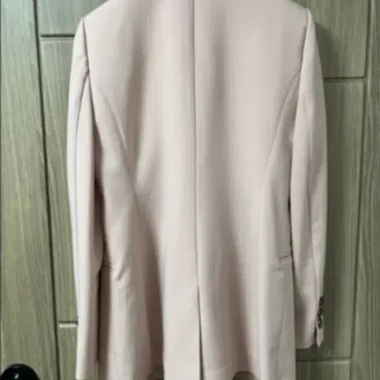 [BUNJANG] Line Edition Pink Suit Set (Jacket + Slacks) / 라인어디션 정장셋업 자켓+슬랙스