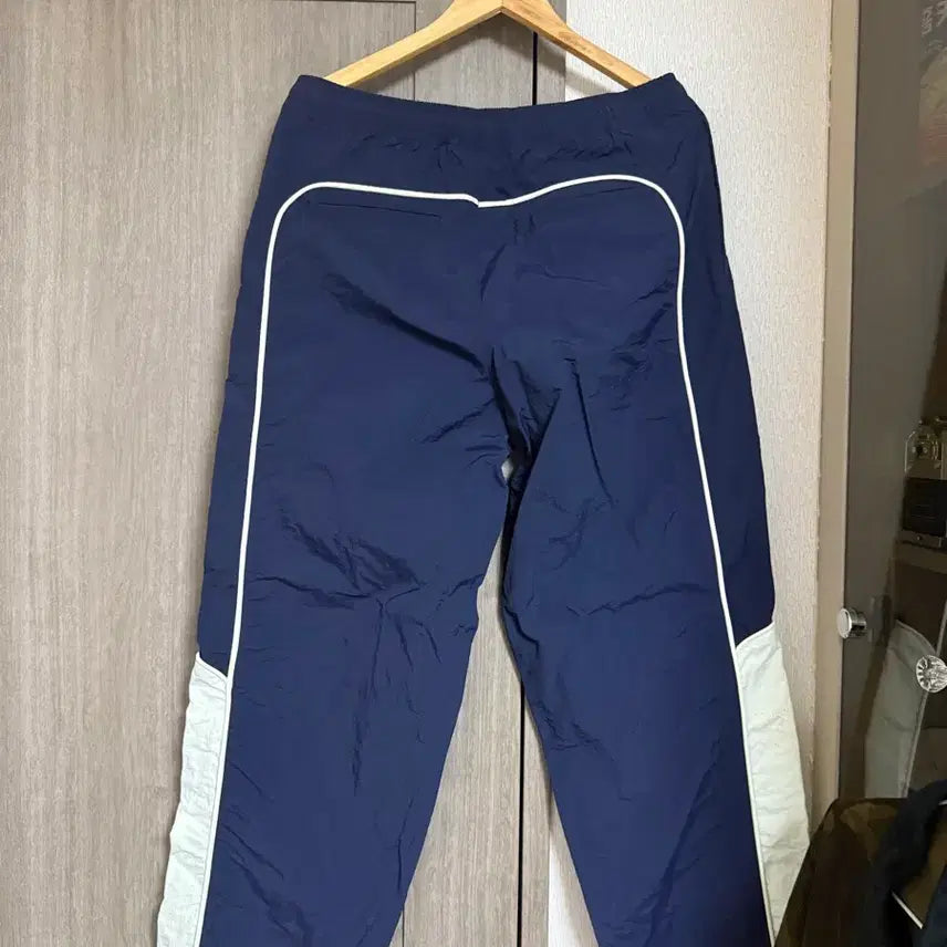 [BUNJANG] NFN (Not For Nerd) Nylon Racing Pants Navy L / 낫포너드 나일론 레이싱 팬츠 네이비 L사이즈