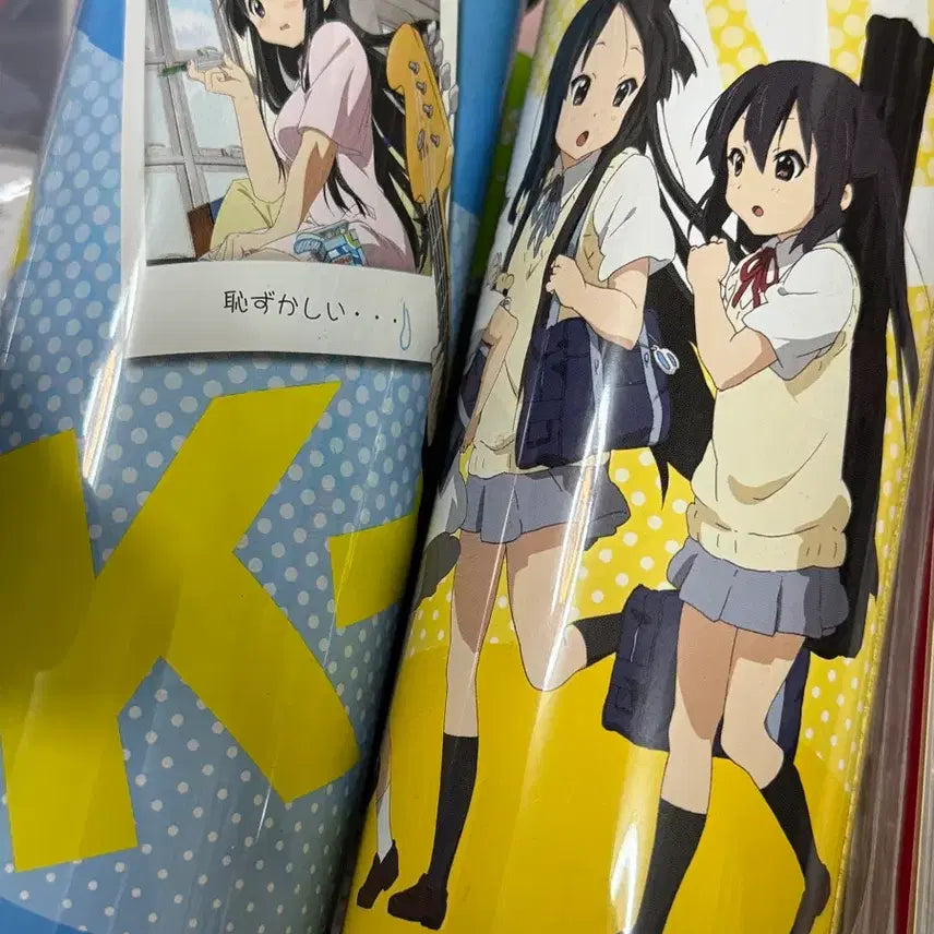 [SOLD OUT] 케이온 동전 캔 저금통 K-ON!! 고전 굿즈 미오 철제