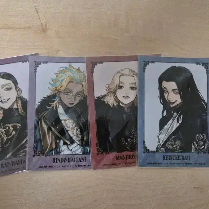 [BUNJANG] Tokyo Revengers Rindo Ran Mikey Baji Postcard and Bromide / 도리벤 도쿄리벤져스 AU 엽서 브로마이드 린도 란 마이키 바지