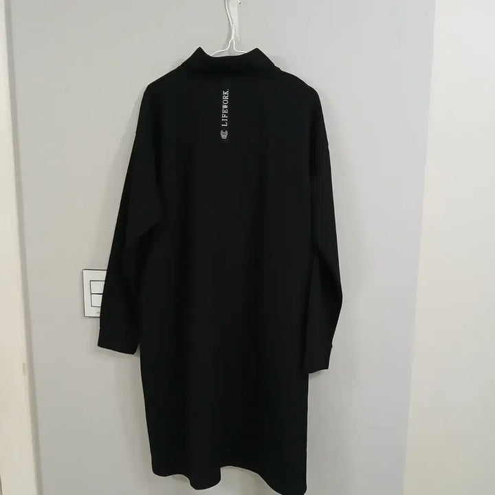 [BUNJANG] LifeWork Black Half-Zip One-Piece Dress / 라이프워크 블랙 반집업 원피스 정품 free