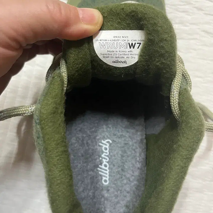 [BUNJANG] Allbirds Wool Runner-up Mizzle Plus / All birds 올버즈 울 러너 업 미즐 플러스 7m(235추천)
