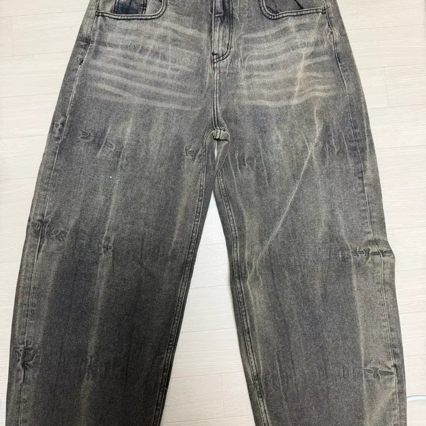 [BUNJANG] Millo Archive Reflect Curved Pants L Washed Brown / 밀로아카이브 리플렉트 커브드 팬츠 L 워시드브라운