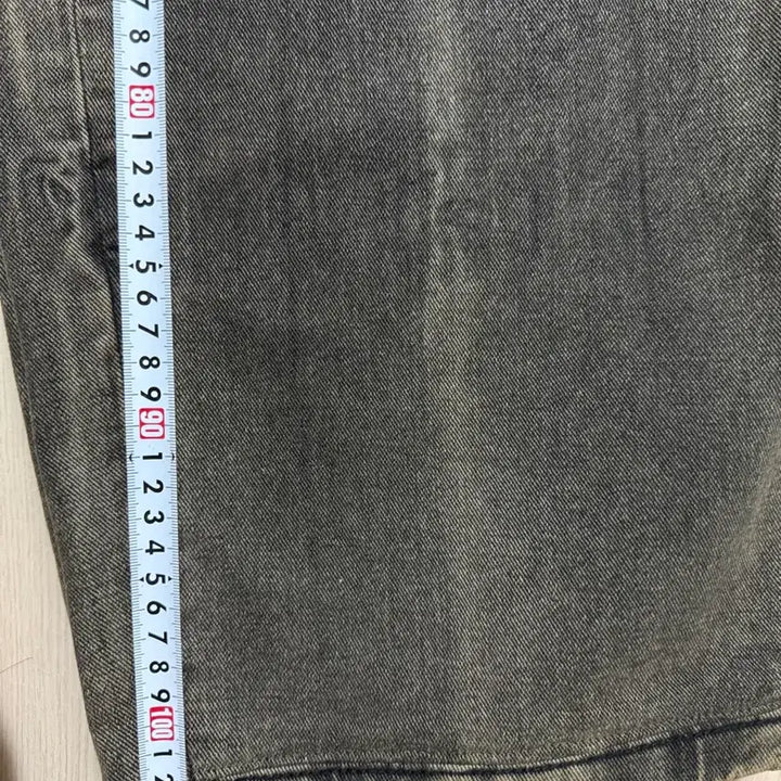 [BUNJANG] Millo Archive Reflect Curved Pants L Washed Brown / 밀로아카이브 리플렉트 커브드 팬츠 L 워시드브라운