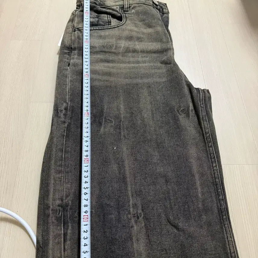 [BUNJANG] Millo Archive Reflect Curved Pants L Washed Brown / 밀로아카이브 리플렉트 커브드 팬츠 L 워시드브라운