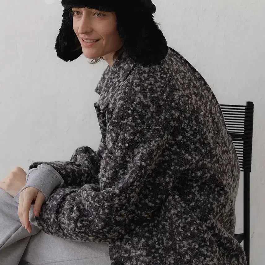 [BUNJANG] Epingler High Neck Coat Popcorn Brown / 에핑글러 하이넥 코트 팝콘 브라운