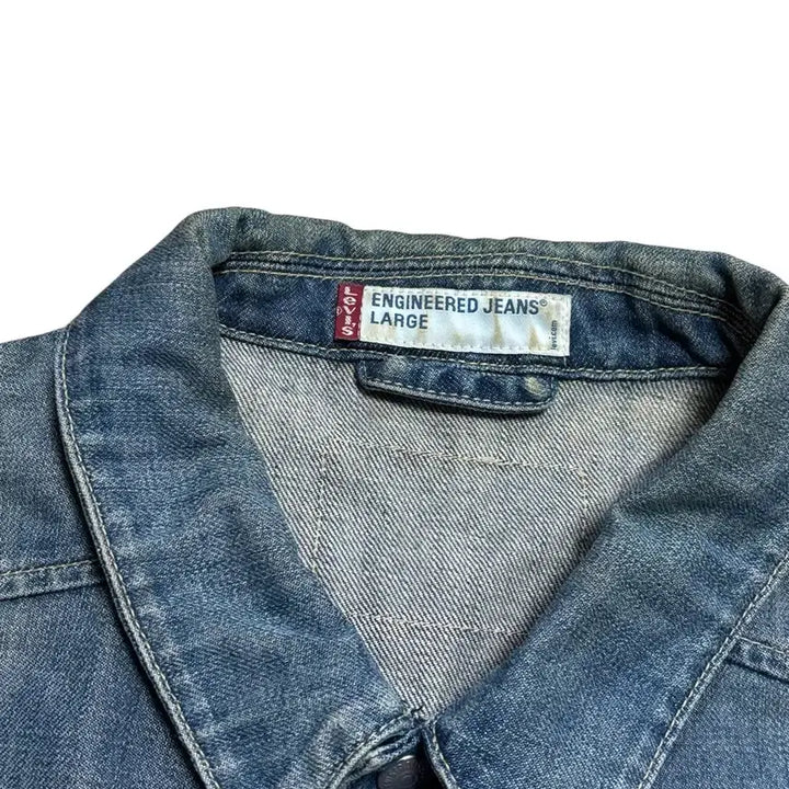 [BUNJANG] Levi's Engineered Wash Denim Jacket / 리바이스 엔지니어드 워싱 데님 자켓