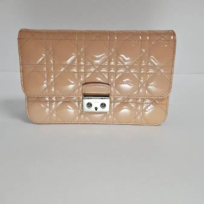 [BUNJANG] Dior Miss Dior Cannage Patent Leather Chain Bag / 빈티지 디올 까나쥬 페이던트 미스 디올 플랩 체인백