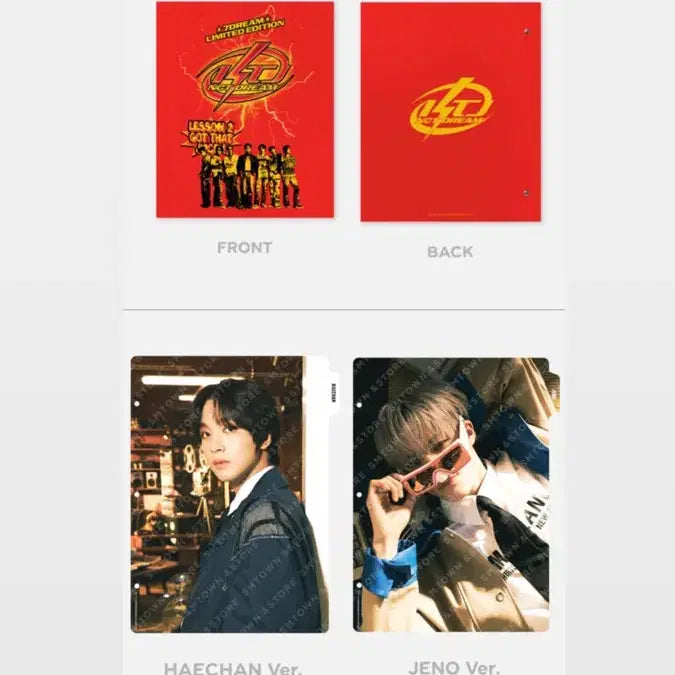 [BUNJANG] NCT Dream Haechan Jeno Photocard Binder / 엔시티드림 istj 포토카드 바인더 해찬 제노