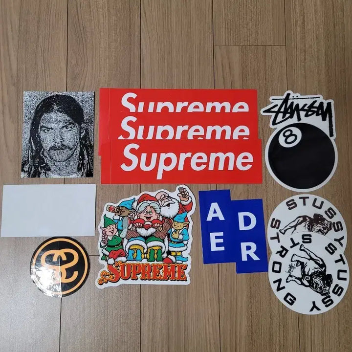 [BUNJANG] Supreme Stussy Adererror Sticker / 슈프림 스투시 정품스티커
