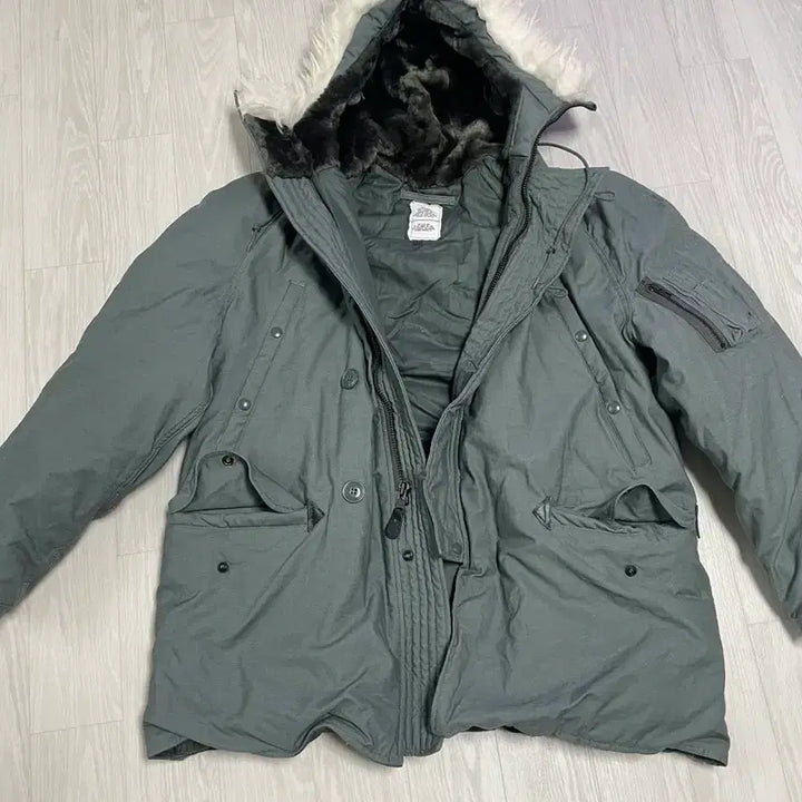 [BUNJANG] Greenbrier N3B Original Parka Jacket / n3b 오리지널 데드스탁 그린브리어 92년산 large 새상품