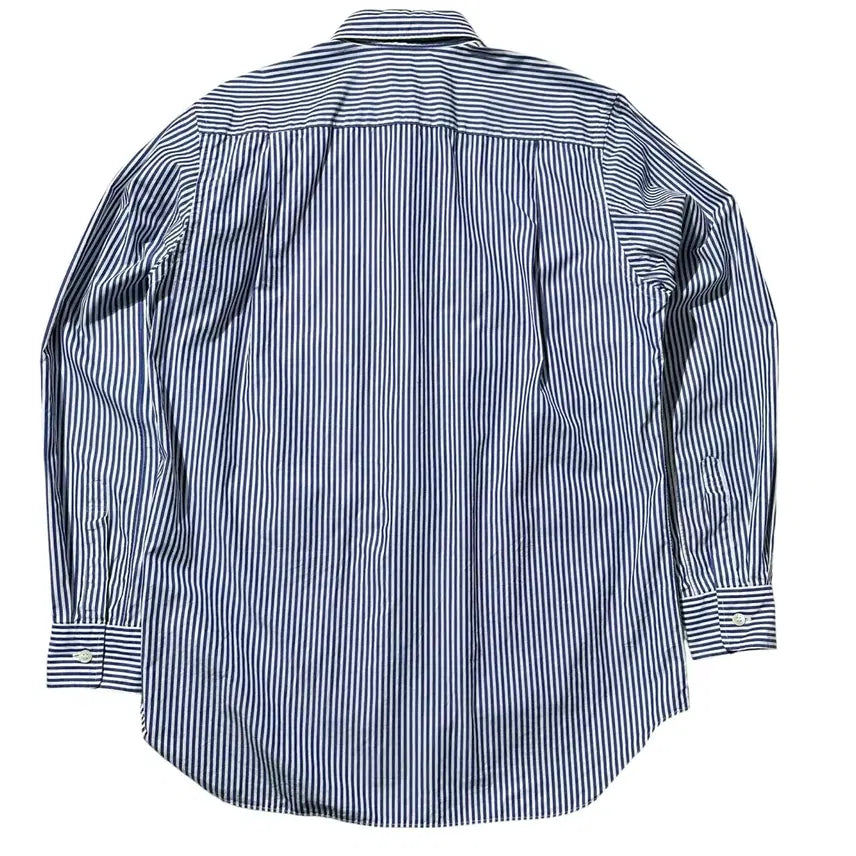 [BUNJANG] Comme des Garcons Play Heart Patch Stripe Shirt / [S] 꼼데가르송 플레이 하트와펜 스트라이프 셔츠
