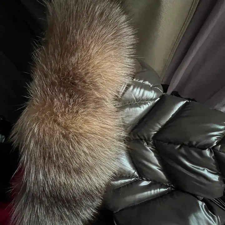 [BUNJANG] Moncler Long Down Jacket - Real Raccoon Fur / 정품) 몽클레어 롱패딩 1사이즈 -리얼 라쿤퍼