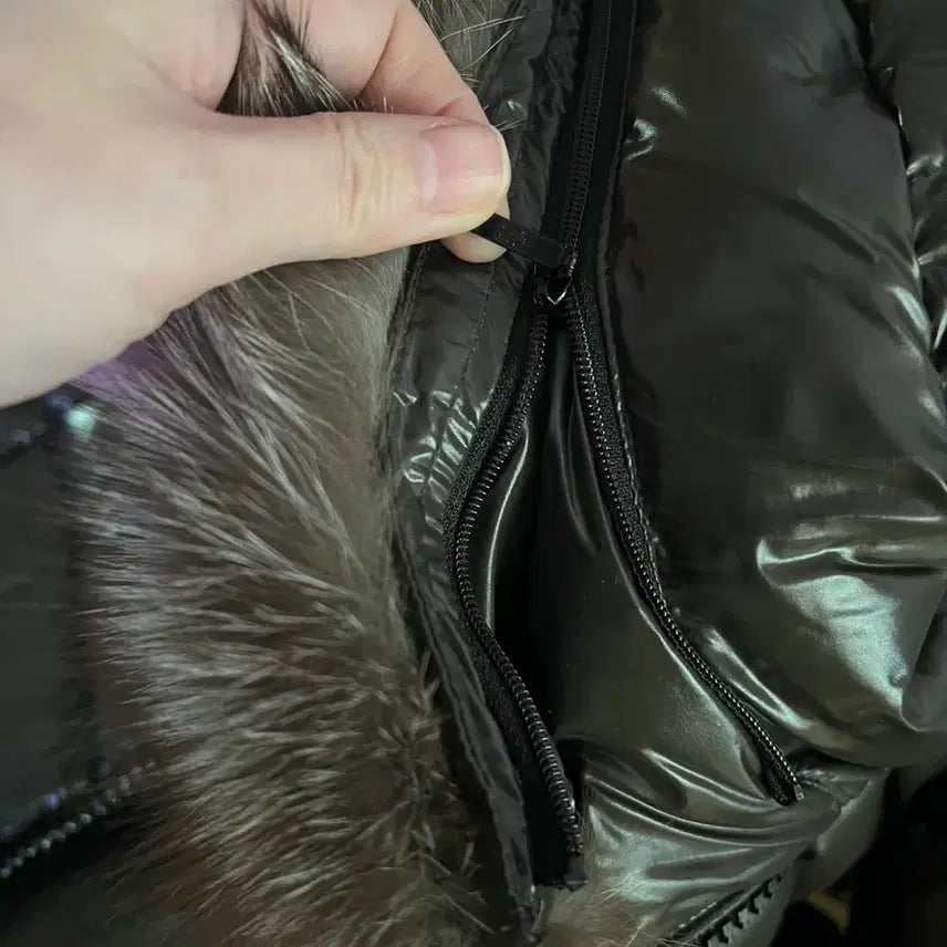 [BUNJANG] Moncler Long Down Jacket - Real Raccoon Fur / 정품) 몽클레어 롱패딩 1사이즈 -리얼 라쿤퍼