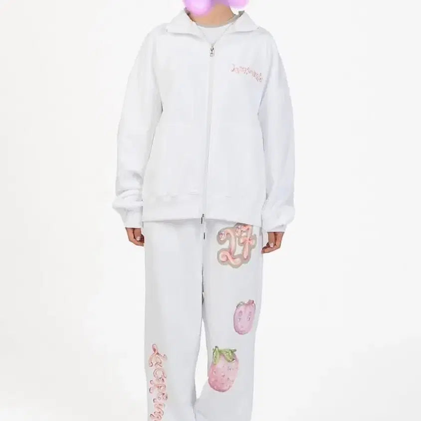 [BUNJANG] La Ceremony EMA X LCM Zip-up Set (Jennie Worn) / 라세레모니 집업 셋업 EMA X LCM  (제니 착용)
