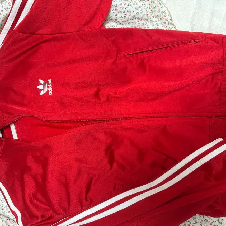 [BUNJANG] Adidas Jersey Red M / 아디다스 져지 빨강 M
