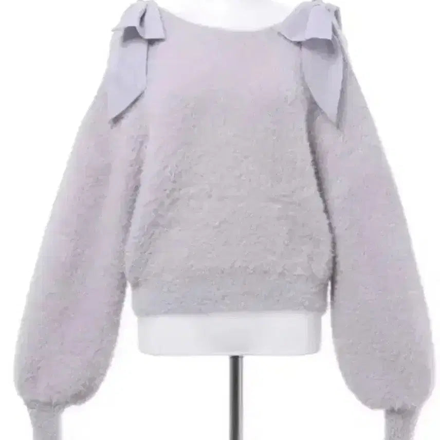 [BUNJANG] Enhypen Shoulder Slit Ribbon Knit / 잉그니 어깨트임 리본 니트 스나계지뢰계