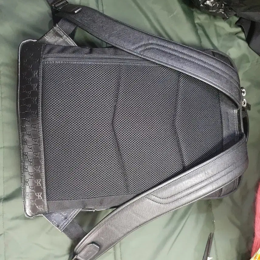 [BUNJANG] Beanpole Leather Backpack / 빈폴  (천연가죽) 백팩/  노트북 가방