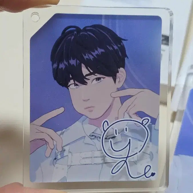 [BUNJANG] PLAVE Yejun Noah Animate Acrylic Plate Keychain Set / 플레이브 예준 노아 애니메이트 아크릴 플레이트 키홀더