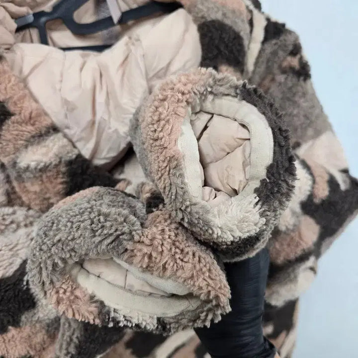[SOLD OUT] [정품/85] 코오롱스포츠 여성 양면 뽀글이 자켓     BB
