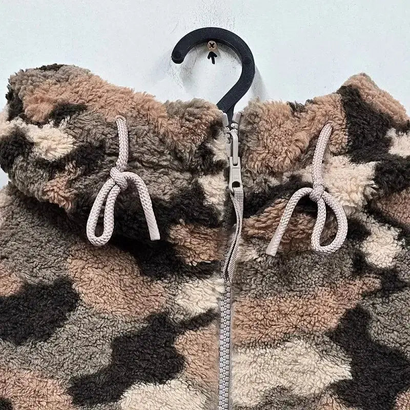 [SOLD OUT] [정품/85] 코오롱스포츠 여성 양면 뽀글이 자켓     BB