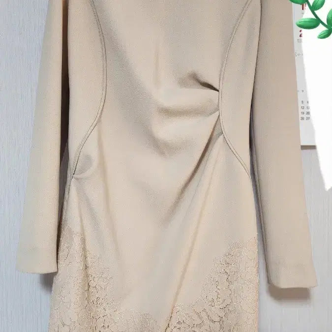 [BUNJANG] Jigott Beige Lace Detail Dress / 원피스_Jigott