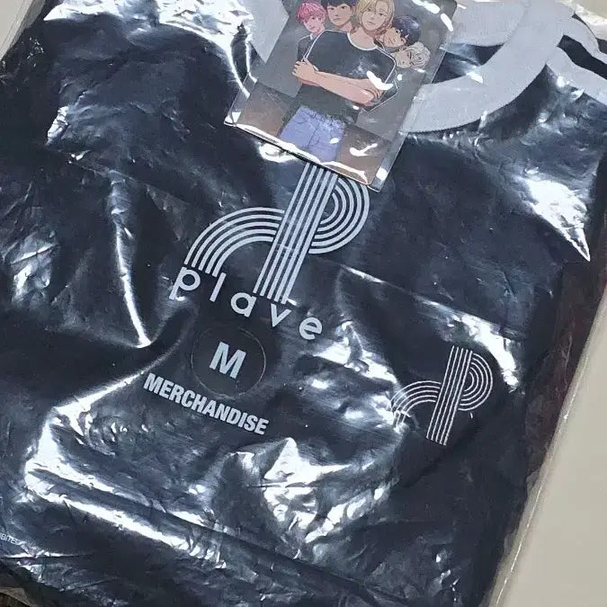 [BUNJANG] PLAVE Ring Tee (M) with Big Photocard / 플레이브 링거티 M사이즈 (빅포카포함)