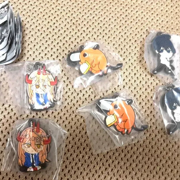 [BUNJANG] Chainsaw Man Reze Arc Deforubber Keyring Bundle Set / (5개일괄)체인소맨 레제편 데포러버 키링 가챠