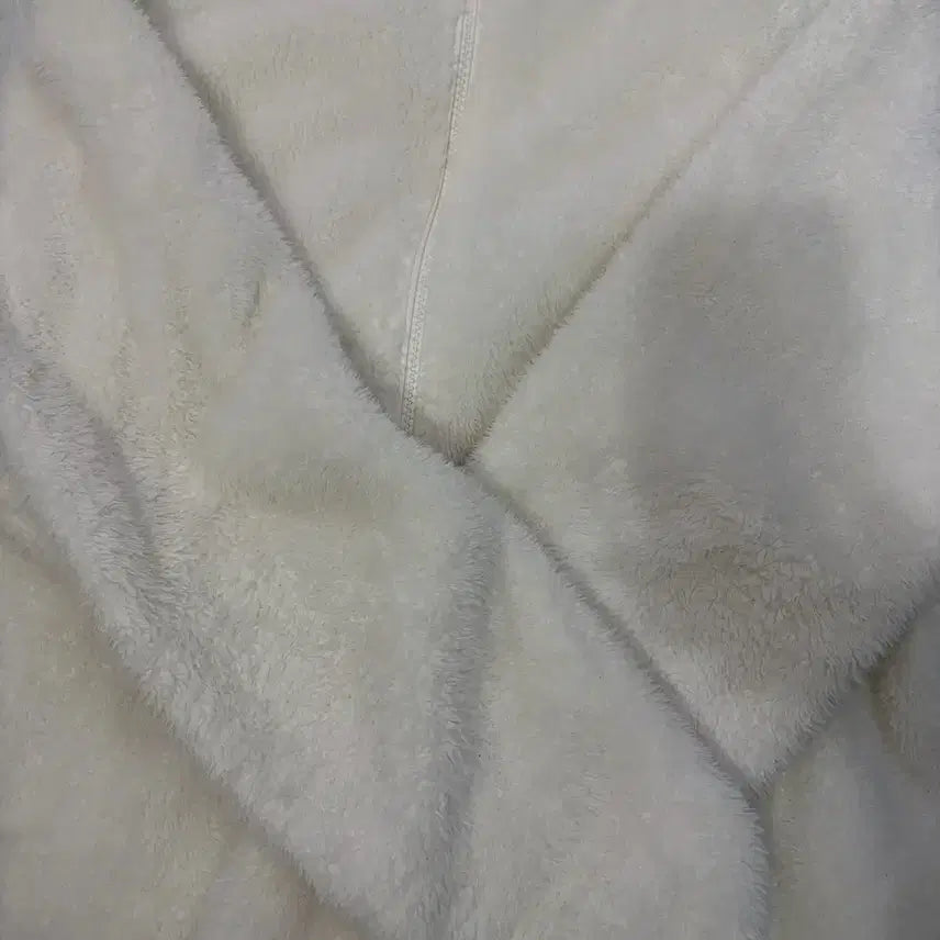 [BUNJANG] Spao Fleece Jacket White M / 스파오 후리스 화이트 M