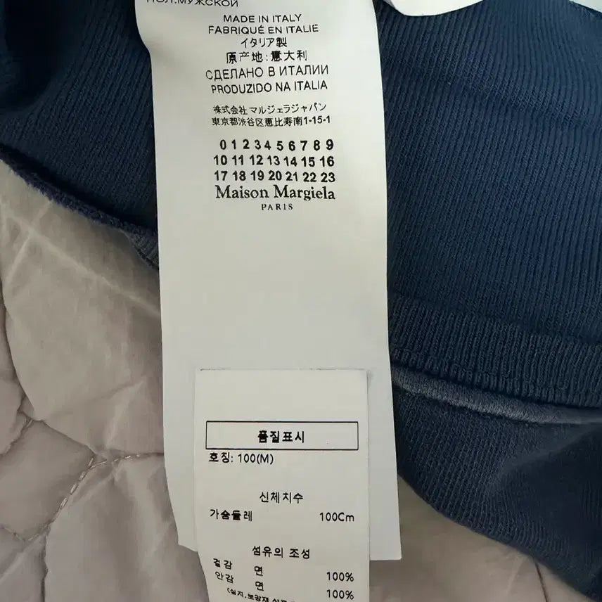 [BUNJANG] Maison Margiela Blue Washed Hoodie / 메종 마르지엘라 블루 후드티