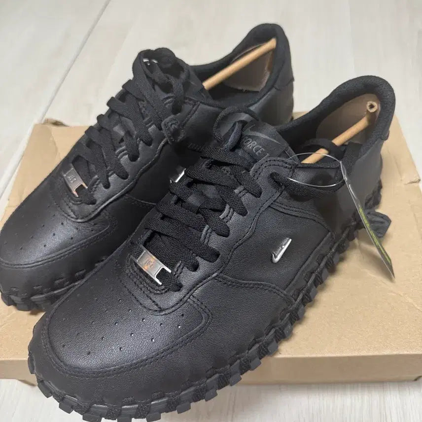 [BUNJANG] Nike Jacquemus Air Force 1 Black Sneakers / [270] 나이키 자크뮈스 포스 블랙