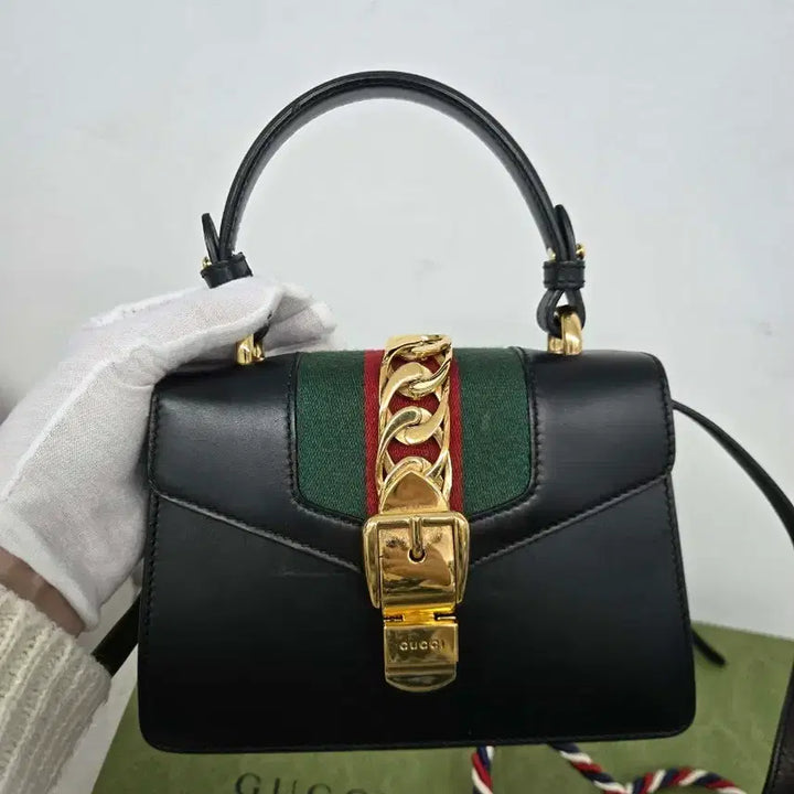 [BUNJANG] Gucci Sylvie Bag Black / [보증서 정품] 구찌 실비백 블랙