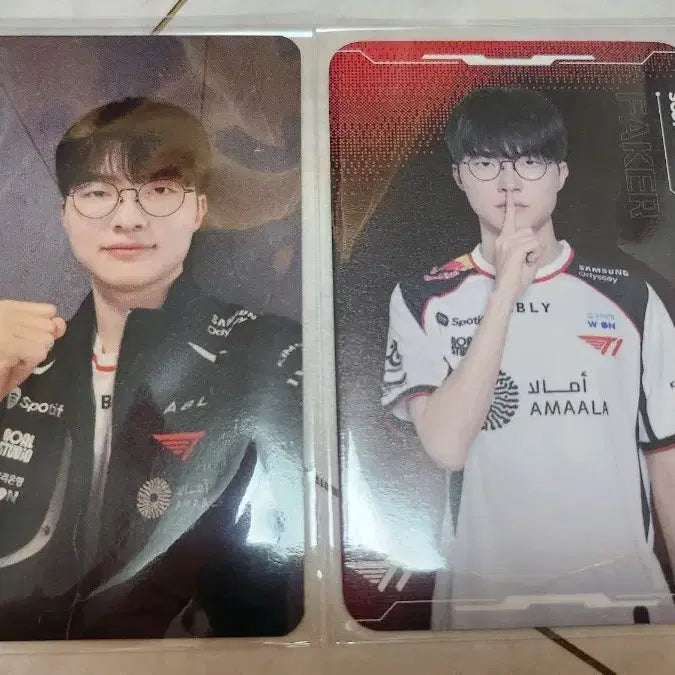 [BUNJANG] T1 Faker T1 Zone Photocard Bundle Set / 페이커 티원존 숲 포카 일괄 T1